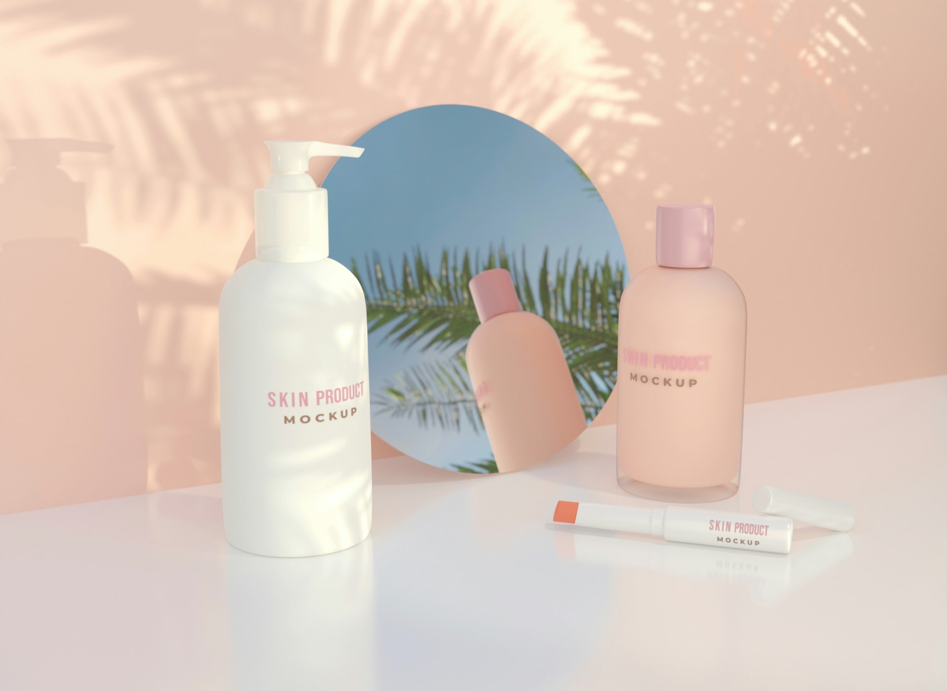 Prodotti skincare sul comodino per la routine serale