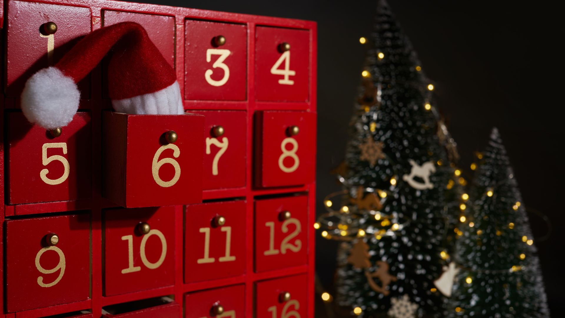 Calendario dell'Avvento beauty con piccoli regali