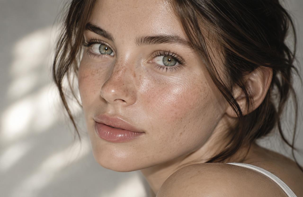 Base trucco con le lentiggini: come valorizzarle