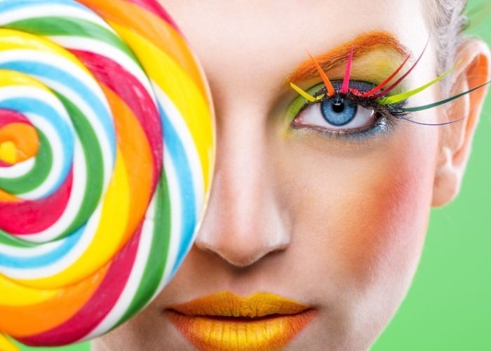 Cromoterapia & trucco. Idee makeup