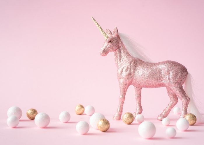 Trucco da unicorno per bambina