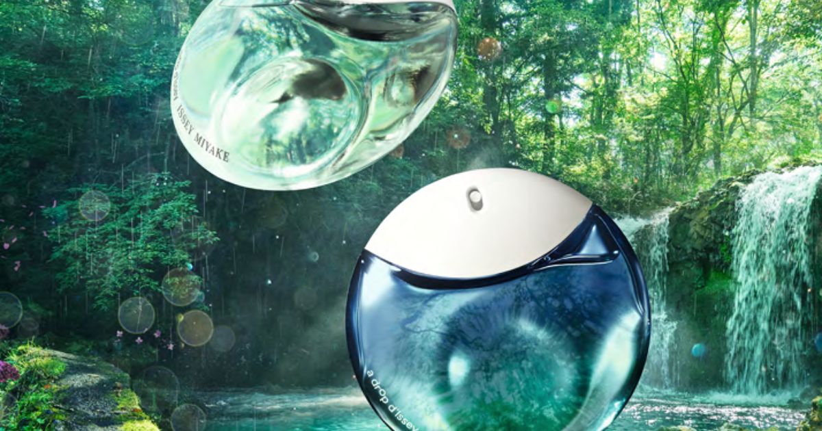 Il viaggio olfattivo di una goccia di pioggia: A Drop d’Issey