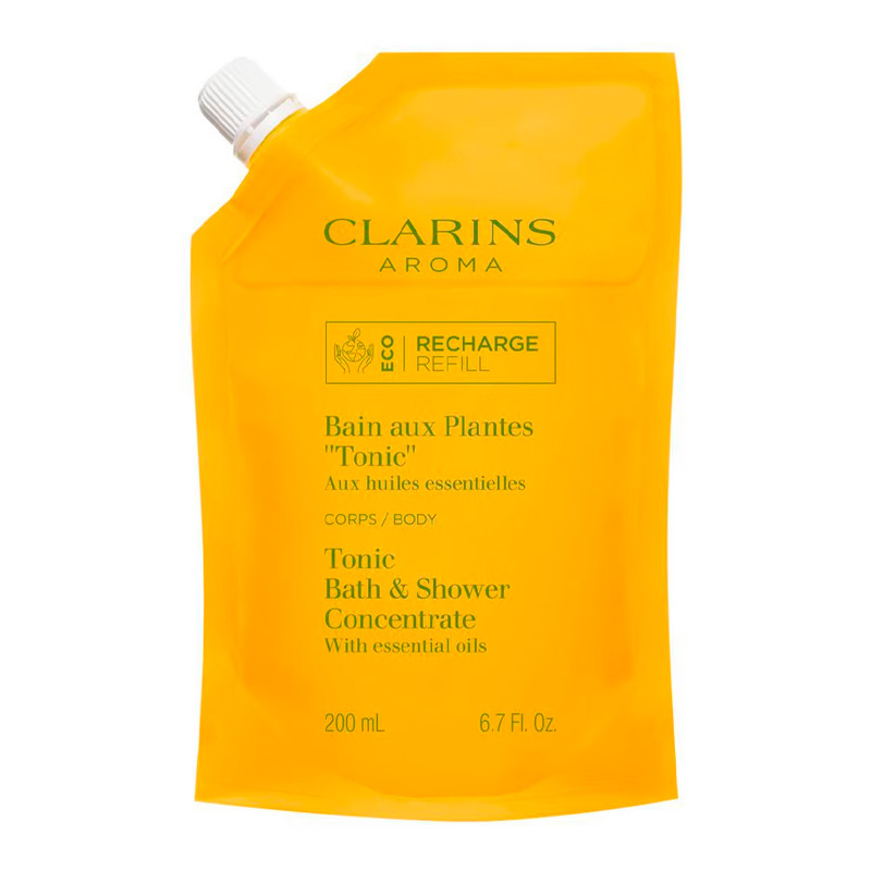 Clarins Bagnodoccia Bain Aux Plantes Tonic Gel doccia Oli essenziali