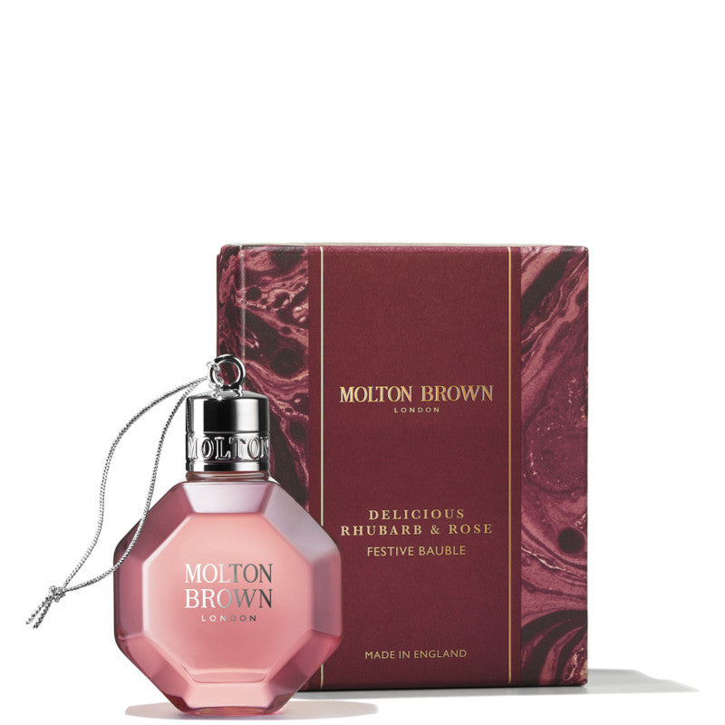 Delicious Rhubarb & Rose Festive Bauble 75 ML - 75 ML
