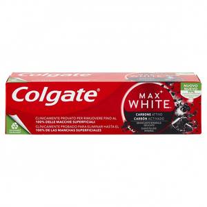 Dentifricio Sbiancante Max White Carbone Attivo 75 ml