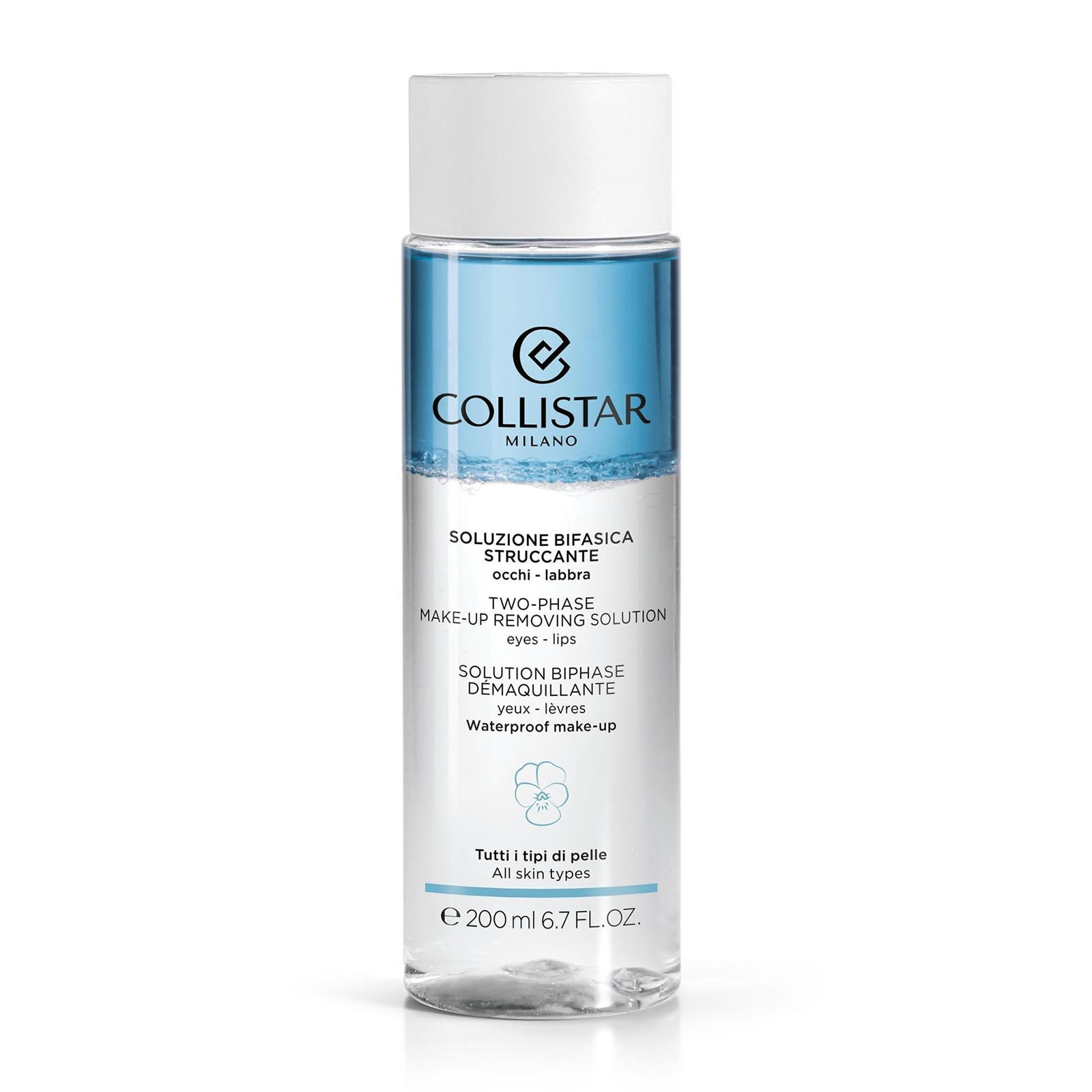 Soluzione Bifasica Struccante Occhi-labbra 200 ml