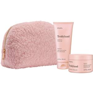 Pupa Teddyland - Latte di riso e zucchero Gel doccia + Scrub corpo