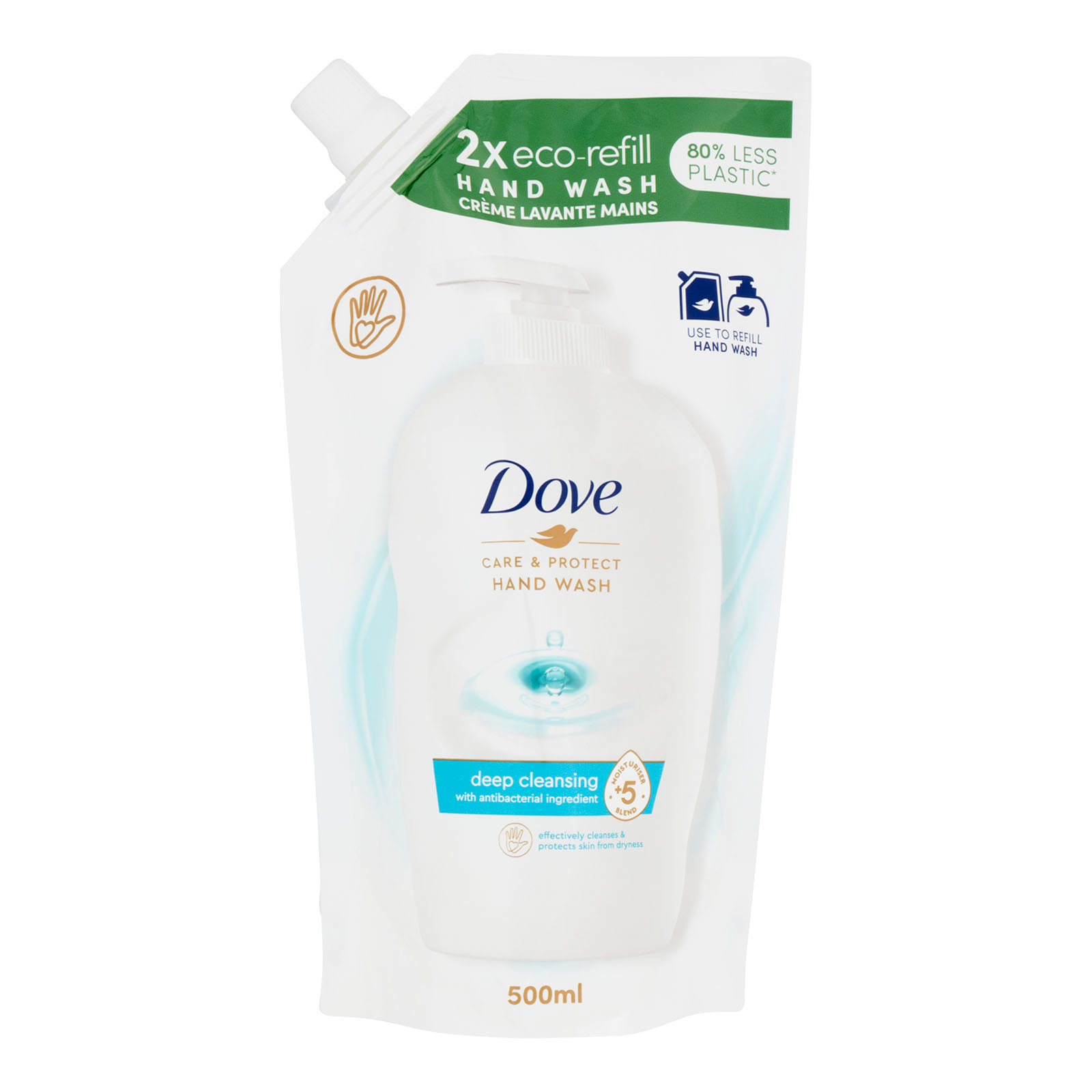 Care & Protect Hand Wash Deep Cleansing Ricarica 500 ml