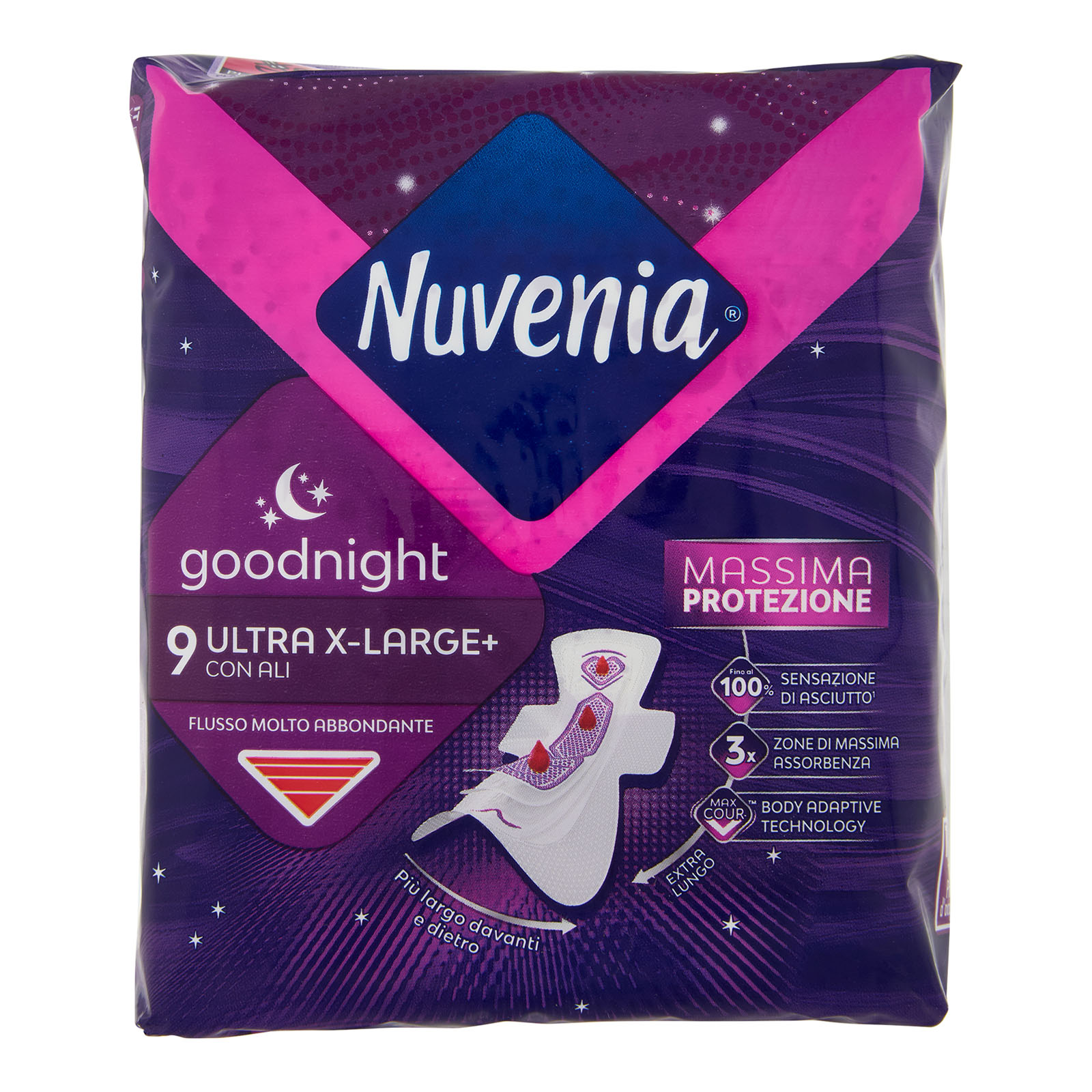 Goodnight Ultra X-large+ Con Ali 9 Pz