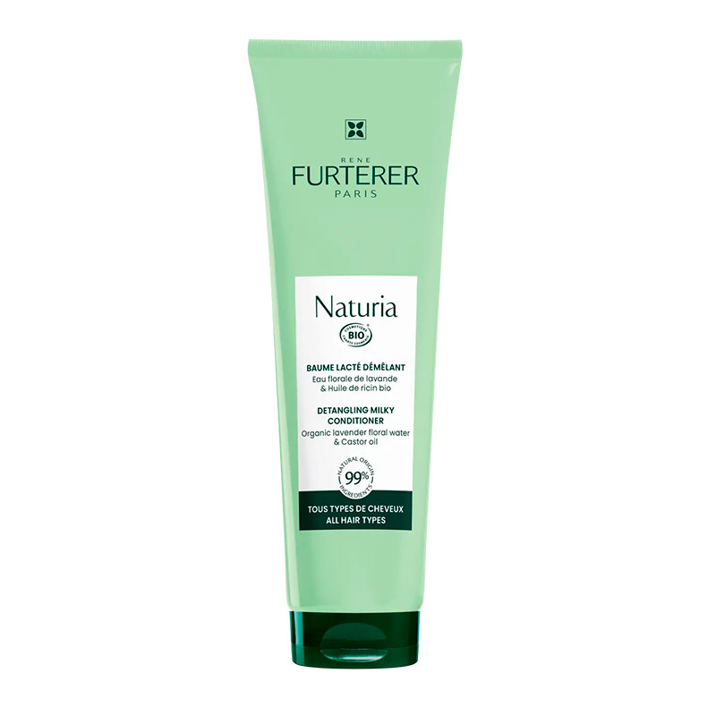 Rene Furterer Trattamento dei capelli Naturia Baume Balsamo districante al latte, cura districante biologica