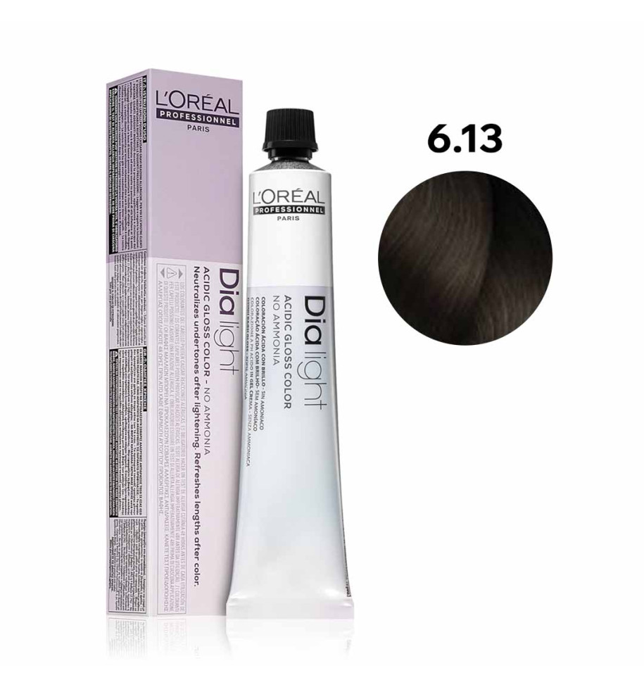 L'Oreal Dia Light Tintura - 6.13 Biondo Scuro Beige Cenere