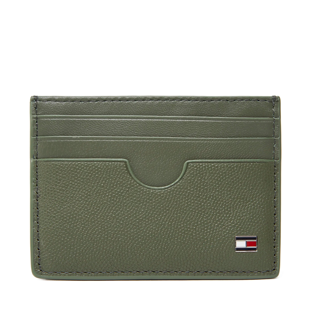 Tommy Hilfiger Bags Portafogli e portamonete da uomo Porta carte in pelle con logo smaltato