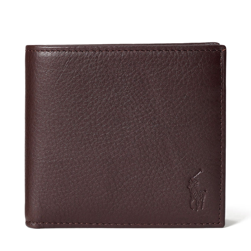 Ralph Lauren Bags Portafogli e portamonete da uomo PORTAFOGLIO IN PELLE GRANATA