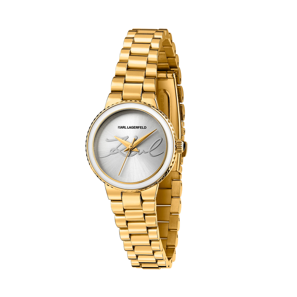 Karl Lagerfeld Orologi da donna Orologio rotondo Signature Kaiser
