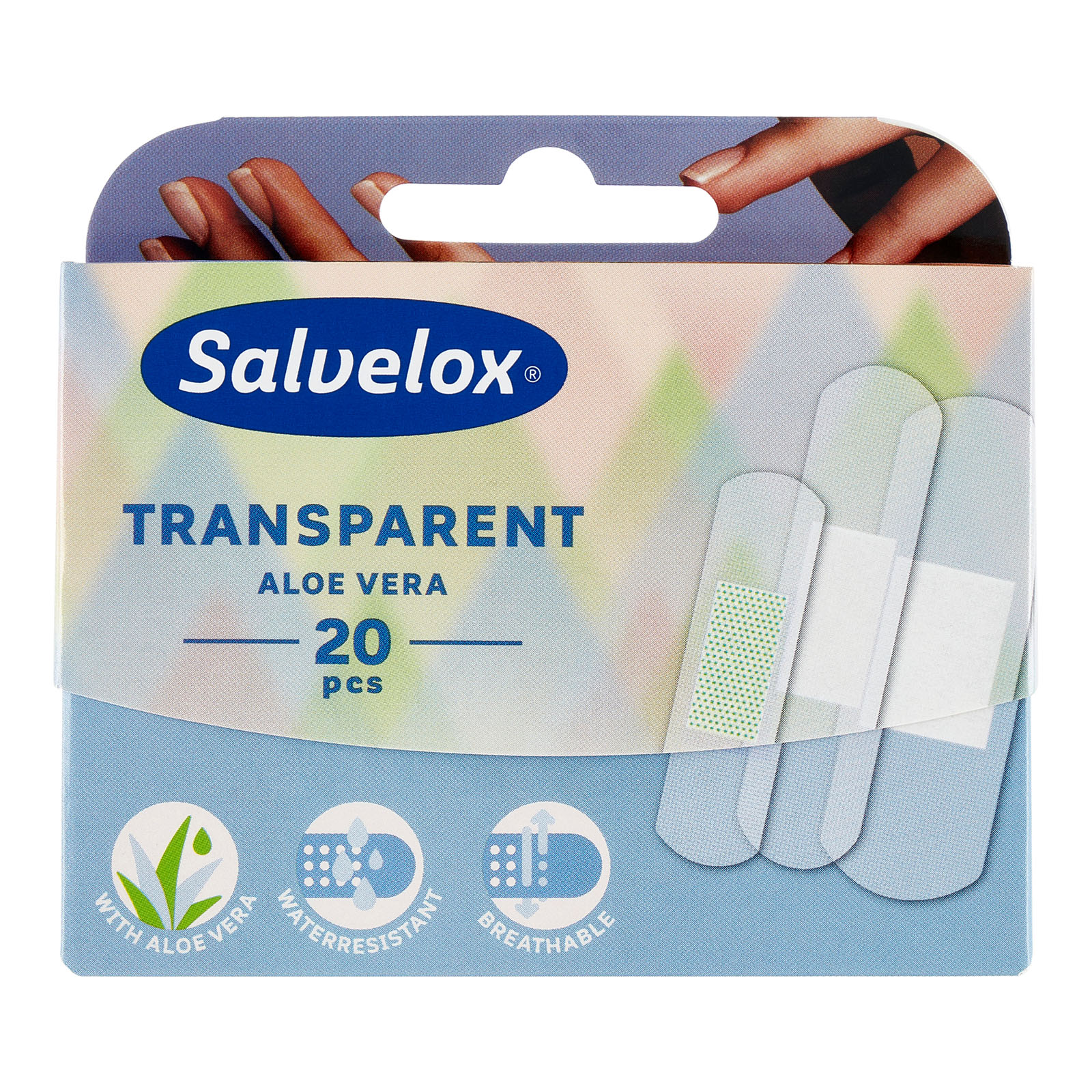 Transparent Aloe Vera - Cerotti Trasparenti 20 Pz