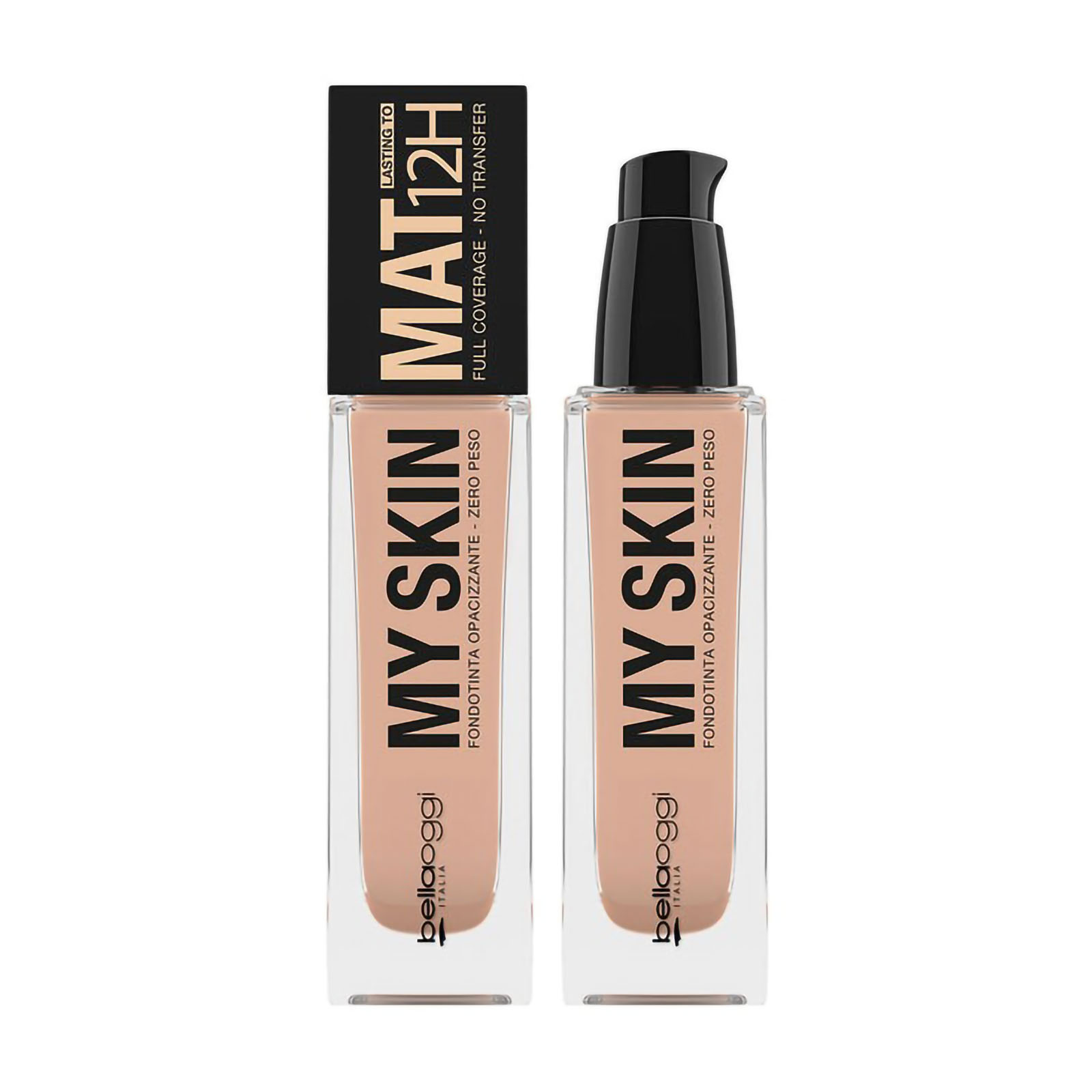 My Skin Mat 12h - Fondotinta Mat 002 neutral rosy