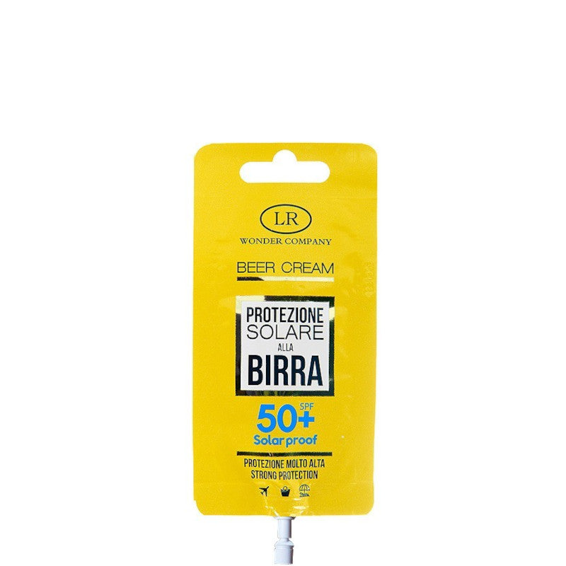 BEER CREAM - Protezione Solare alla Birra Viso/Corpo SPF 50+ 15 ML - 15 ML