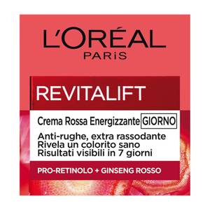 Revitalift Crema Rossa Energizzante Giorno Anti Rughe Extra Rassodante Con Ginger Rosso 50 ml