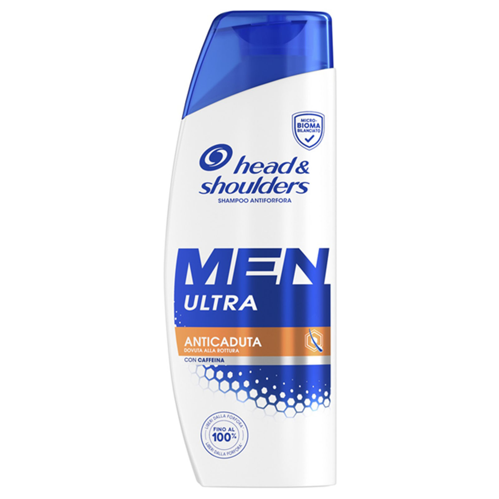 Shampoo Uomo Antiforfora Ultra Anticaduta Con Caffeina 250 ml