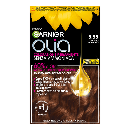 Garnier Olia - Colorazione senza ammoniaca 5.35 Castano cioccolato