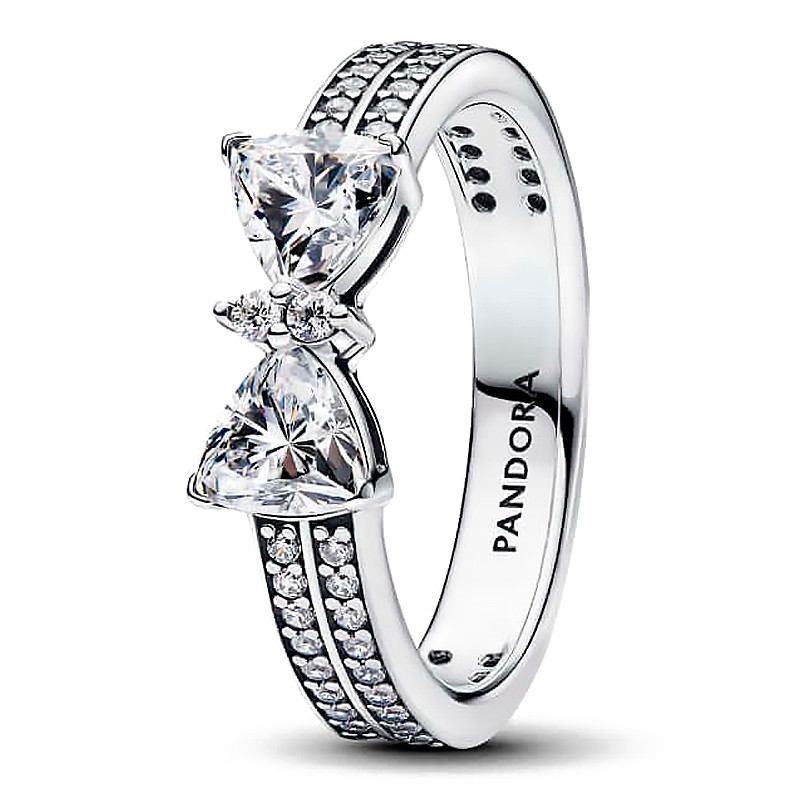 Pandora Anelli Shiny Bow Ring 193552C01
