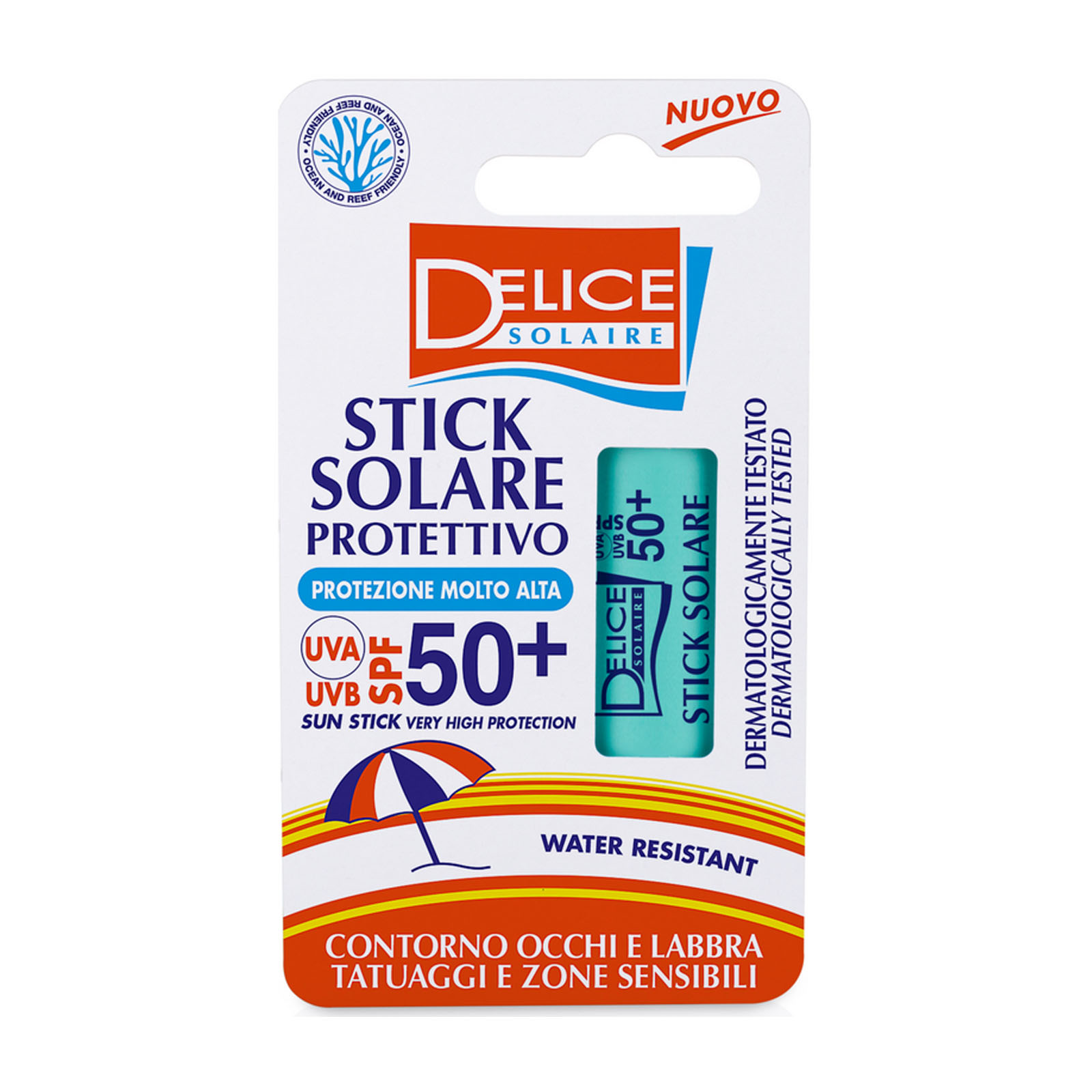 Stick Solare Labbra Protettivo Spf50+