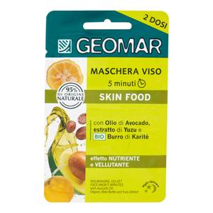 Maschera Viso 5 Minuti Nutriente Vellutante Con Burro Di Karité Biologico E Pappa Reale 2 X 7,5 Ml 15 ml