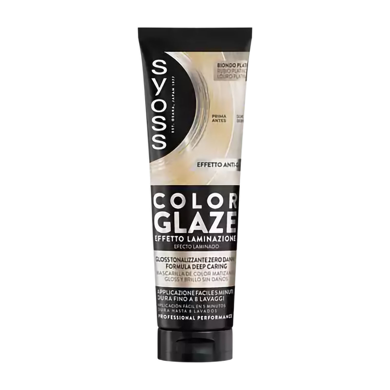 Color Glaze Con Effetto Laminazione Biondo Platino