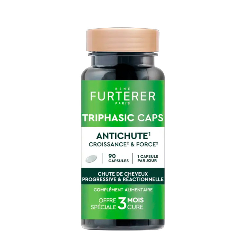 Rene Furterer Trattamento dei capelli Tappi Trifasici Antichute Croissance & Force Trattamento per la caduta, la crescita e la forza dei capelli