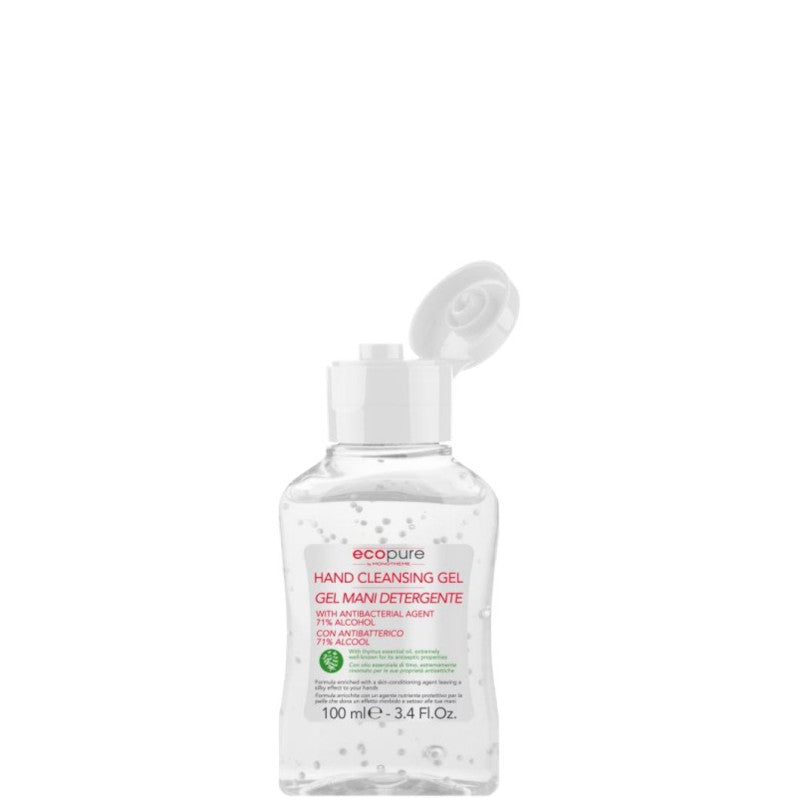 EcoPure Gel Mani Detergente Alcolica Antibatterico - 100 ML