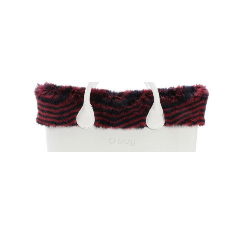 Bordo O Bag Eco Pelliccia Lapin Spigato Porpora / Blu OBTFF29 Colore Porpora / Blu - OBTFF29 Colore Porpora / Blu