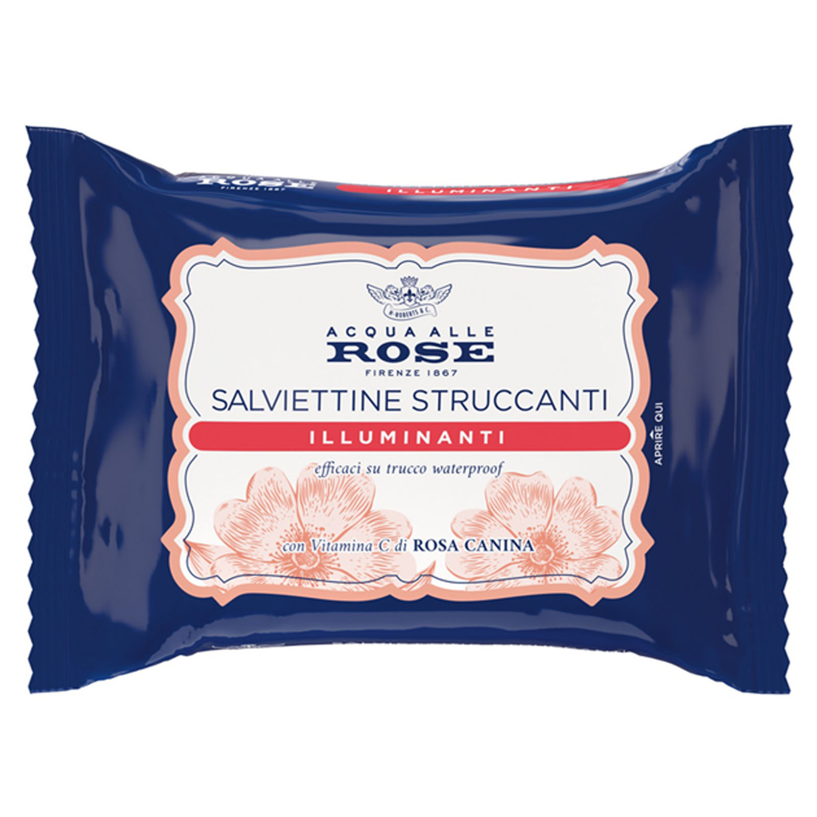 Salviette Struccanti Illuminanti Alla Vitamina C, 20 pz