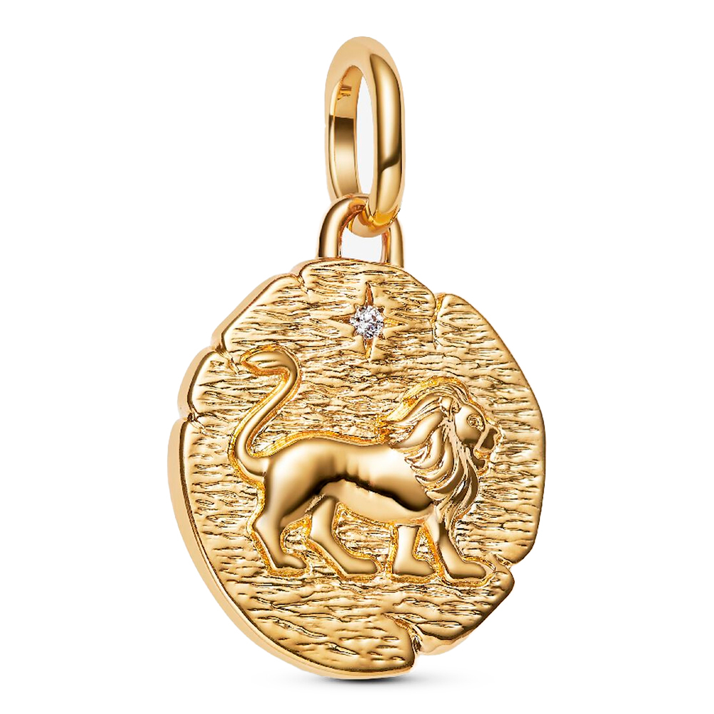 Pandora Charms Ciondolo medaglione leone 763974C01