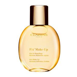 Clarins Trattamenti Viso Fix Make-Up Gold Nebbia fissante per il trucco