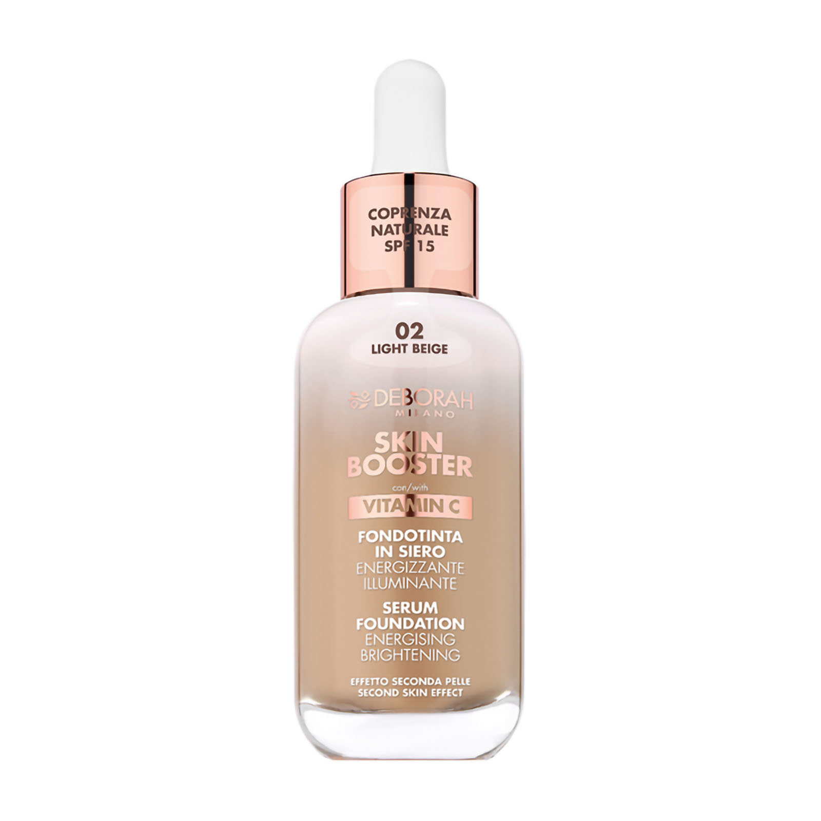 Skin Booster Fondotinta In Siero Skin booster siero 02 light beige