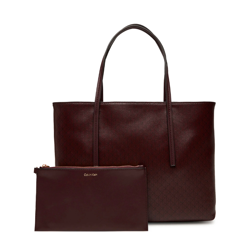 Calvin Klein Jeans Borse da donna, articoli da toeletta e valigie Piccola borsa tote con monogramma e custodia