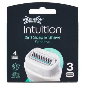 Intuition 2in1 Soap & Shave Sensitive Lame X3