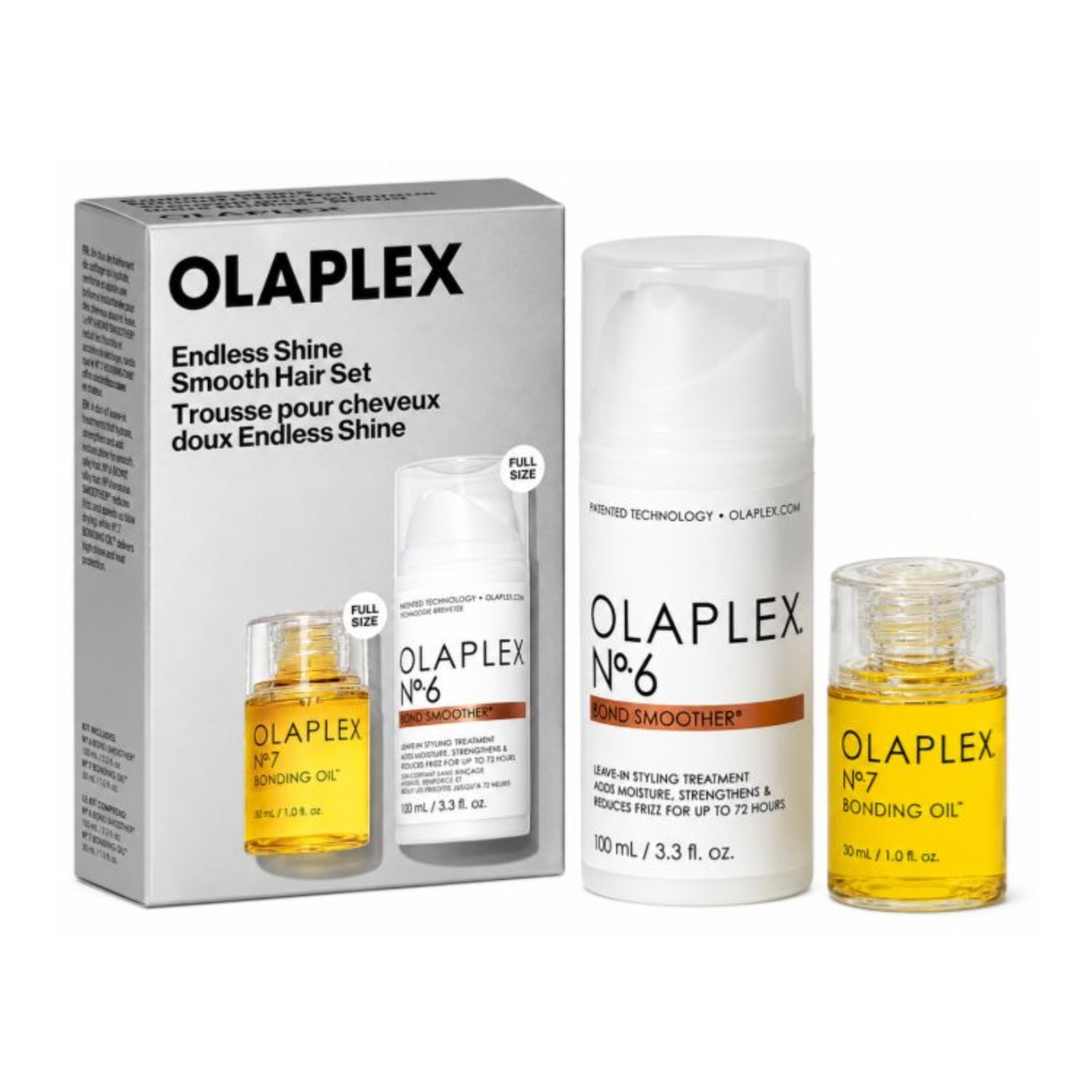 Endless Shine Smooth Hair Cofanetto Edizione Limitata Con Olio Legante N. 7 E Olio Lisciante N. 6