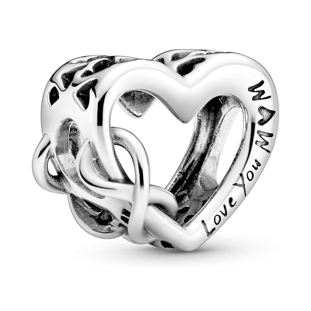 Pandora Charms CIONDOLO CUORE INFINITO TI AMO MAMMA 798825C00