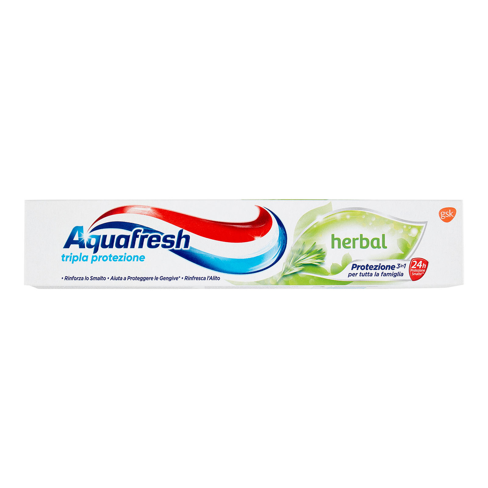 Dentifricio Tripla Protezione Smalto Forte Gengive Sane Gusto Alle Erbe 75 ml