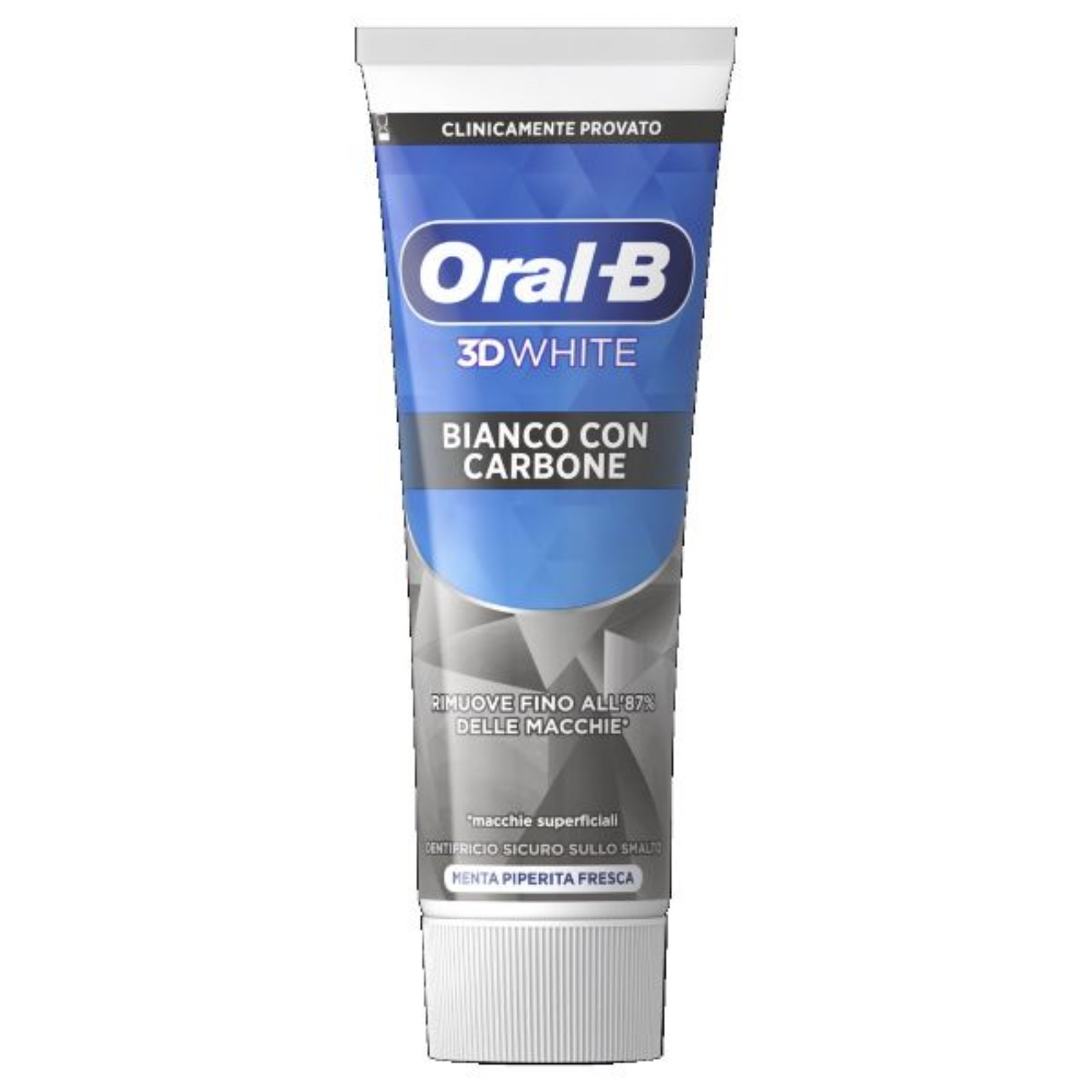 Dentifricio 3d Bianco Con Carbone 75 ml