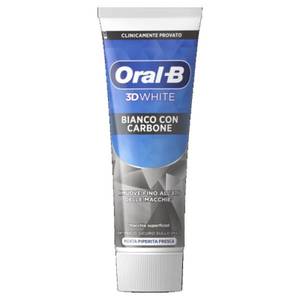 Dentifricio 3d Bianco Con Carbone 75 ml