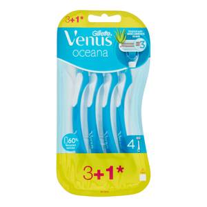 Rasoio Da Donna Usa E Getta Venus Oceana - 3 Rasoi + 1 Gratis