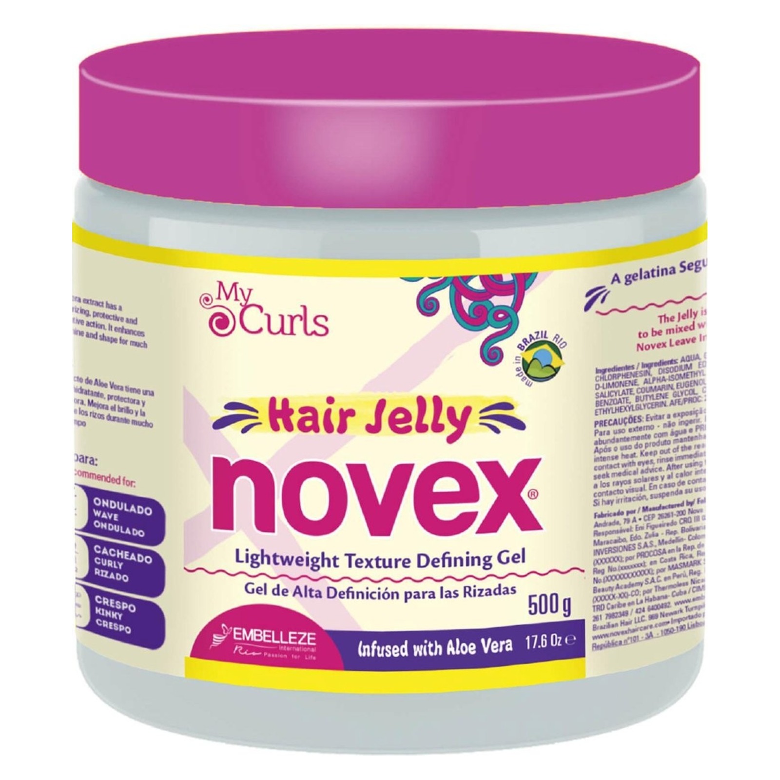 My Curls Super Fixing Jelly 500 gr