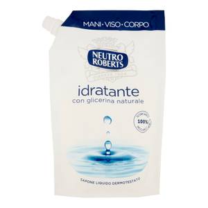 Idratante Con Glicerina Naturale Sapone Liquido Ricarica 400 ml