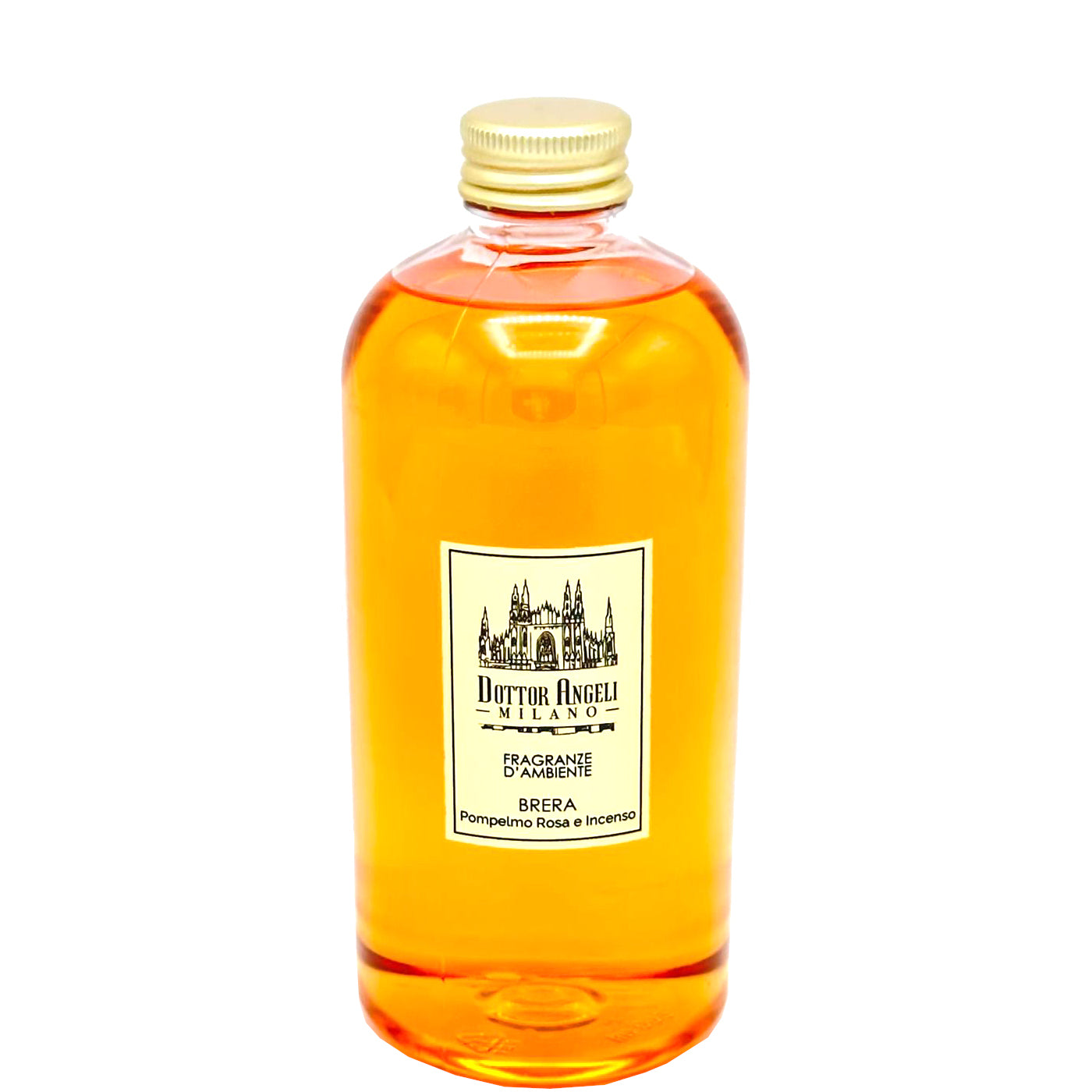 Dottor Angeli Milano Fragranza Ambiente Brera con Bastoncini - 500 ML RICARICA