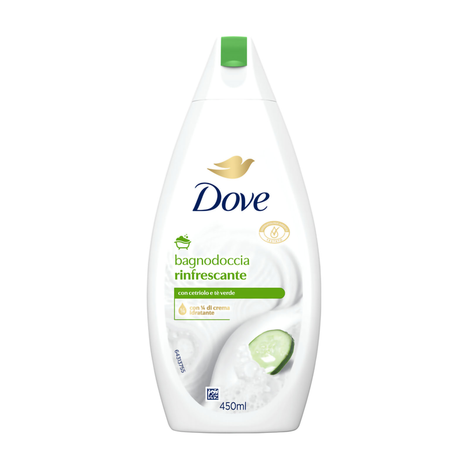 Bagnodoccia Rinfrescante Con Cetriolo E Té Verde 450 ml