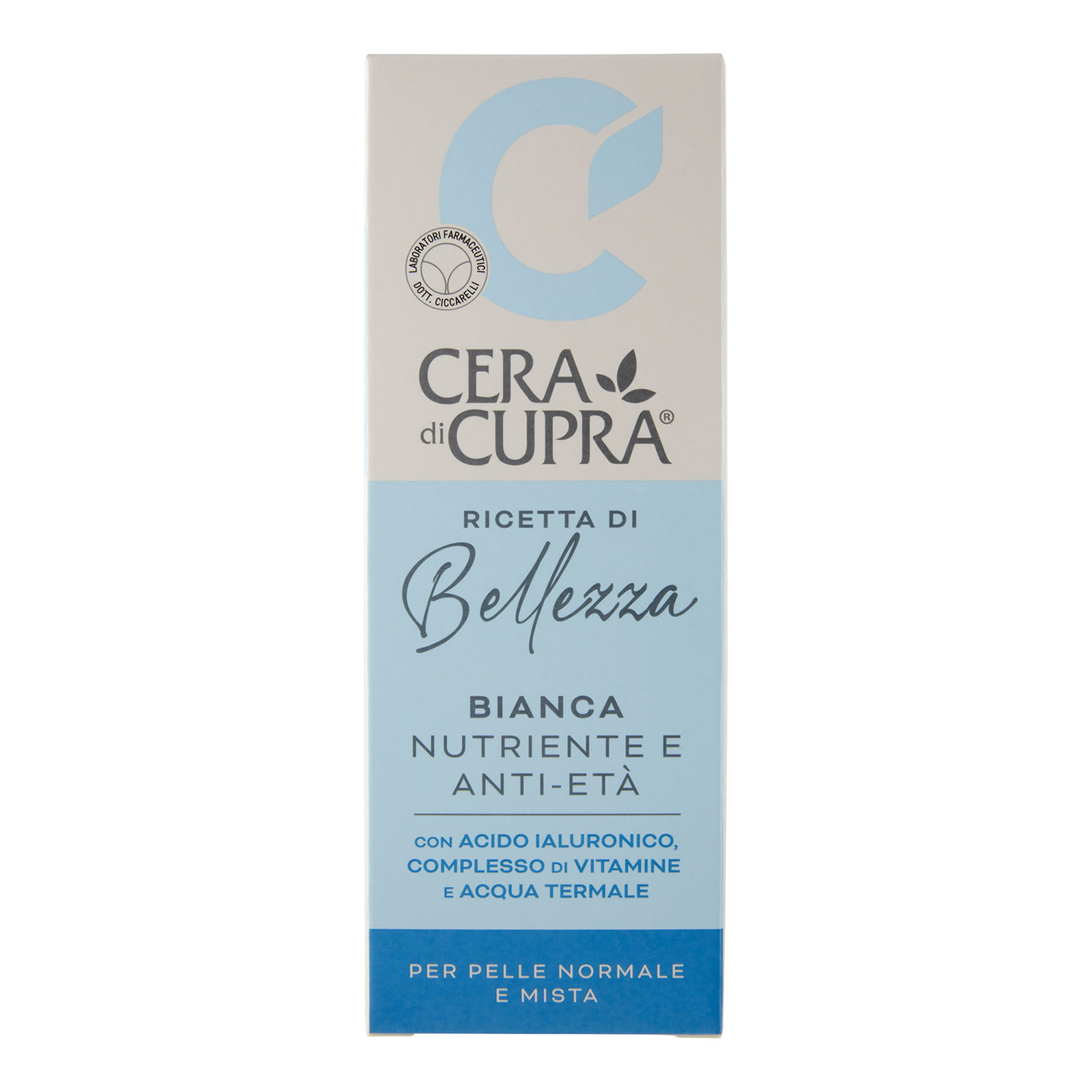 Ricetta Di Bellezza Bianca Nutriente E Anti-età 75 ml