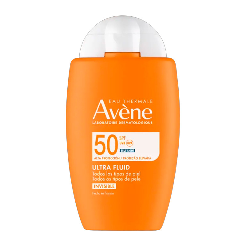 Avene Creme Solari Viso Ultra Fluid SPF 50 Protezione solare invisibile per il viso