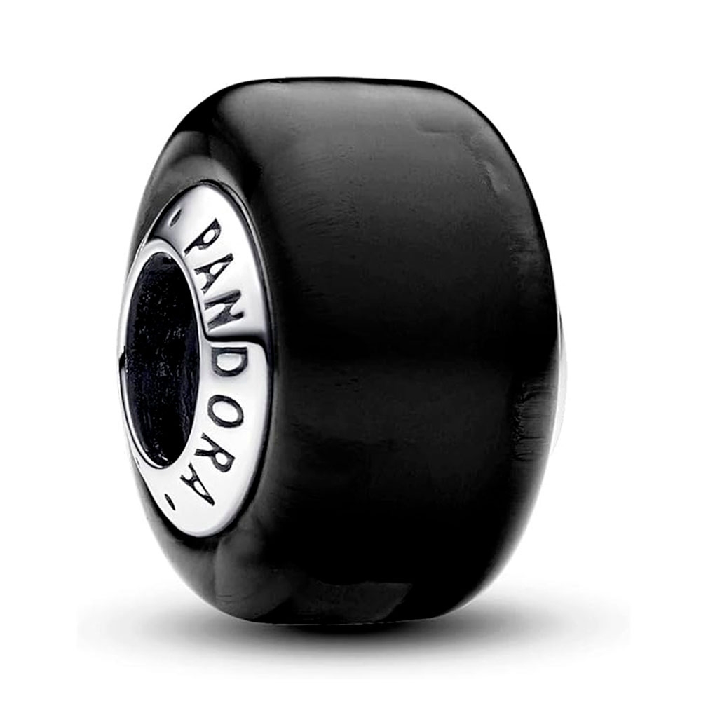 Pandora Charms CIONDOLO MINI VETRO DI MURANO NERO 793117C00